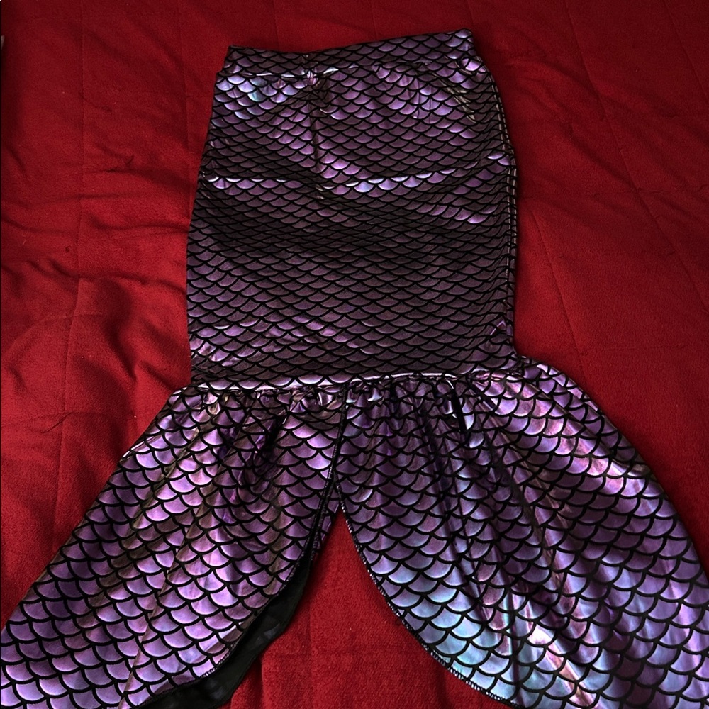 Purple Mermaid Kids Costume